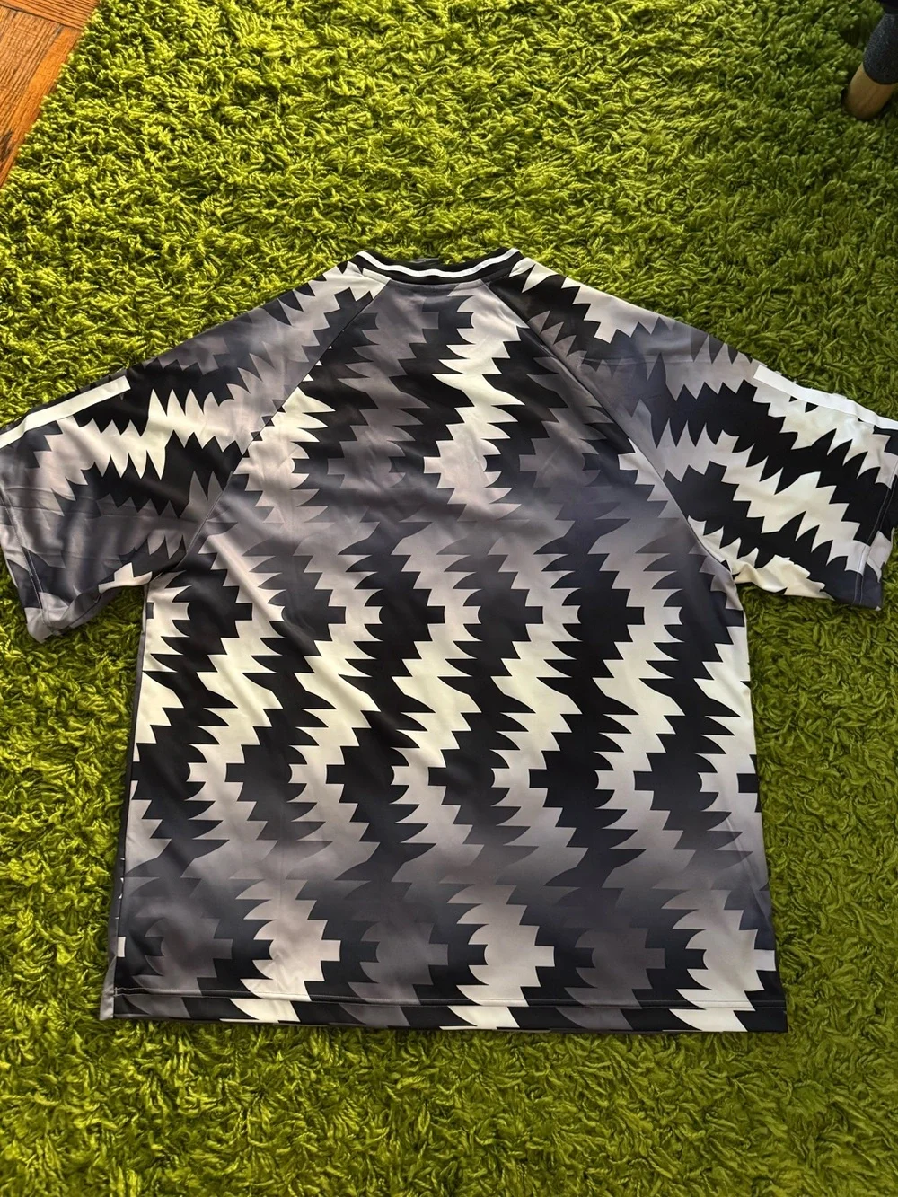 Adidas Limited Edition Common Goal Soccer Jersey - Black & Gray